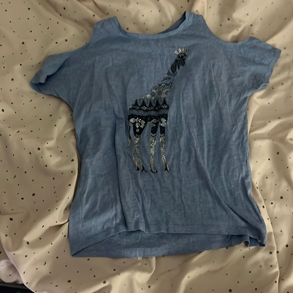 GAP KIDS old open shoulder girls tee